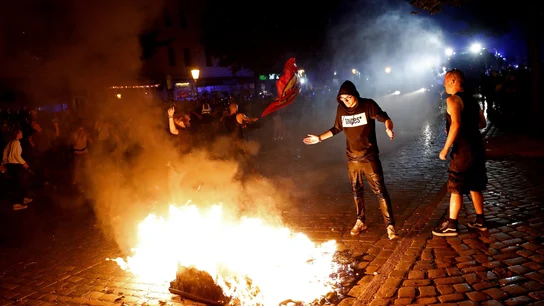 Protestas contra el G20 en Alemania Protestas contra el G20 en Alemania