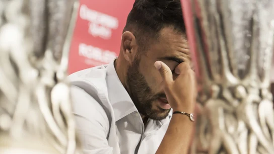 Iborra, emocionado en su despedida del Sevilla Iborra, emocionado en su despedida del Sevilla