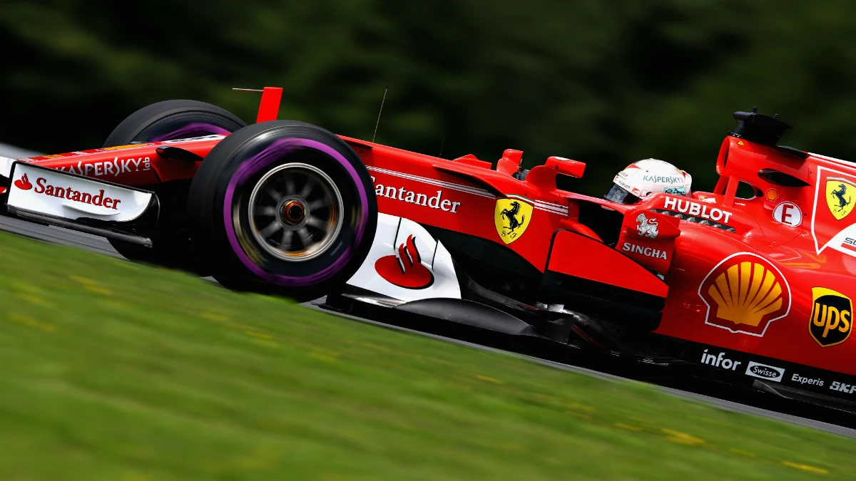 Vettel, en Austria