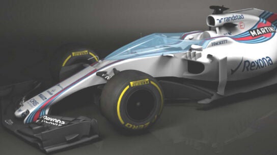 El 'Shield' en un Williams