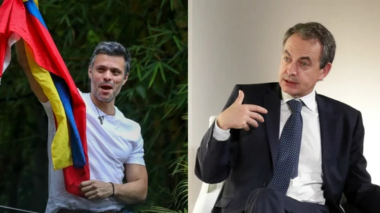 Leopoldo López y Zapatero Leopoldo López y Zapatero