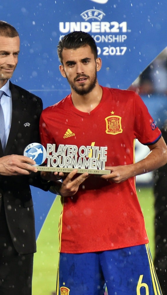 Ceballos, jugador del torneo en el Europeo sub 21 de Polonia