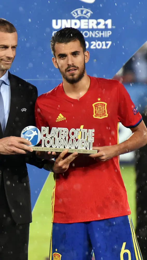 Ceballos, jugador del torneo en el Europeo sub 21 de Polonia Ceballos, jugador del torneo en el Europeo sub 21 de Polonia