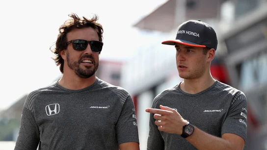 Fernando Alonso y Vandoorne Fernando Alonso y Vandoorne