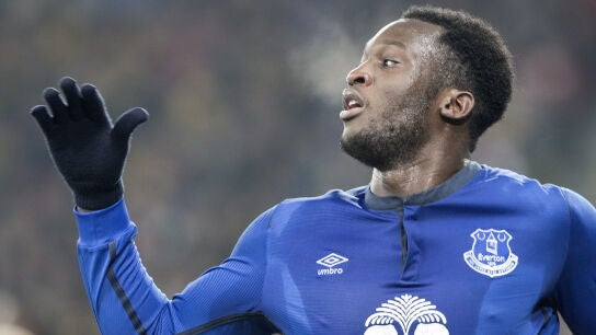 El delantero belga del Everton, Romelu Lukaku