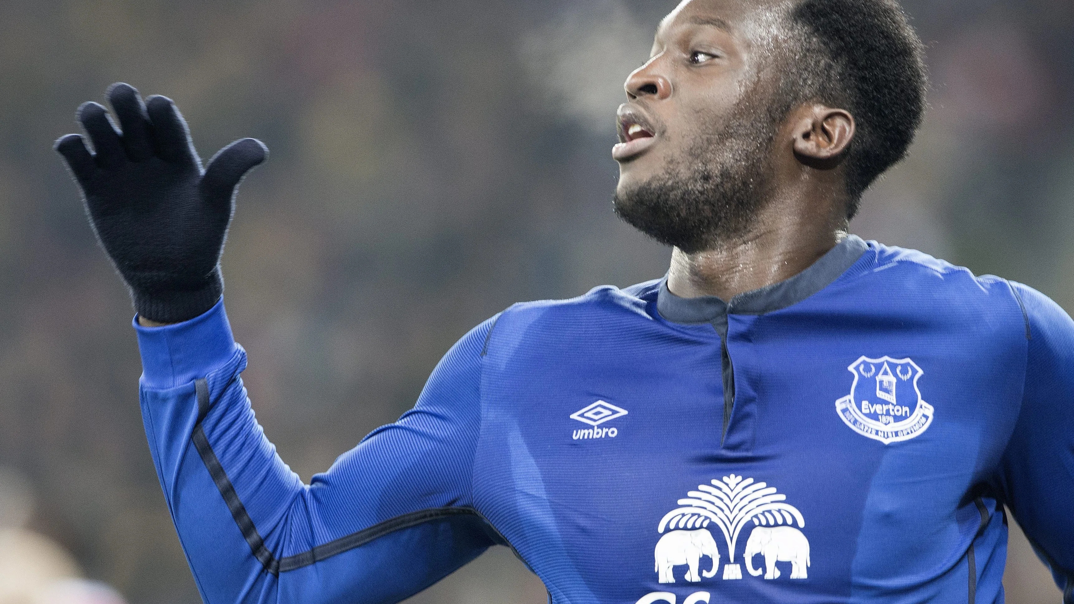 El delantero belga del Everton, Romelu Lukaku