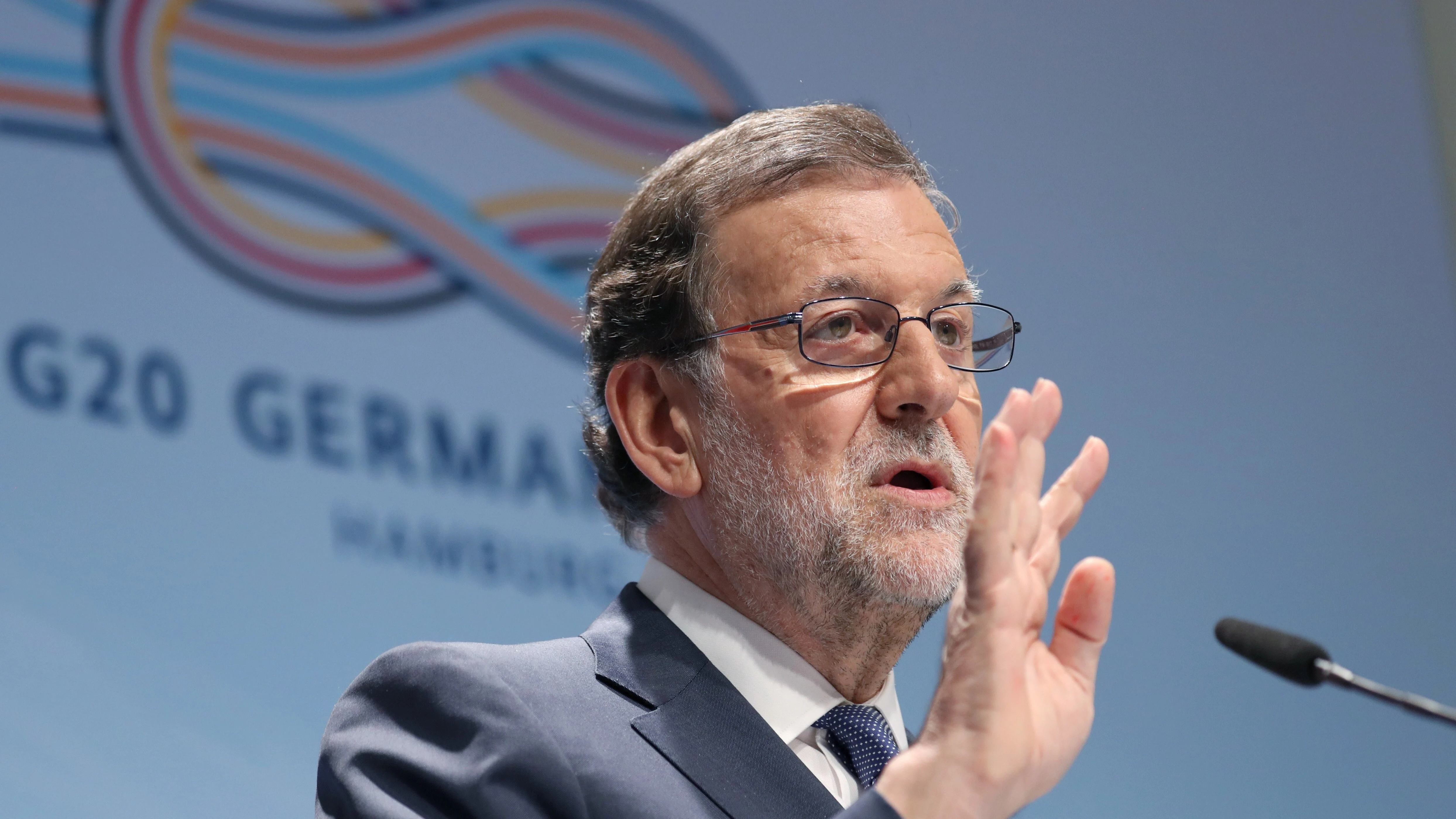 Rajoy contesta a Puigdemont en la cumbre del G20