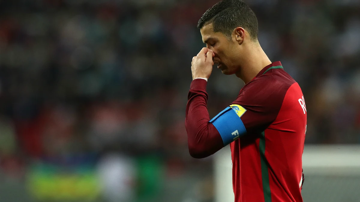 Ronaldo, con Portugal