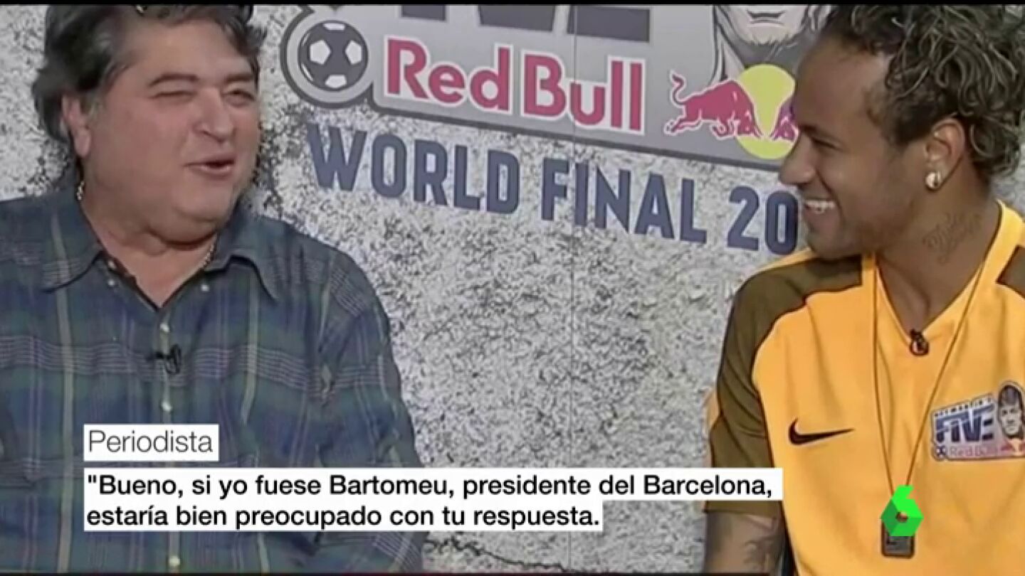 Neymar no ve claro su futuro en el Barcelona: "Qui&eacute;n sabe, ma&ntilde;ana todo puede pasar"