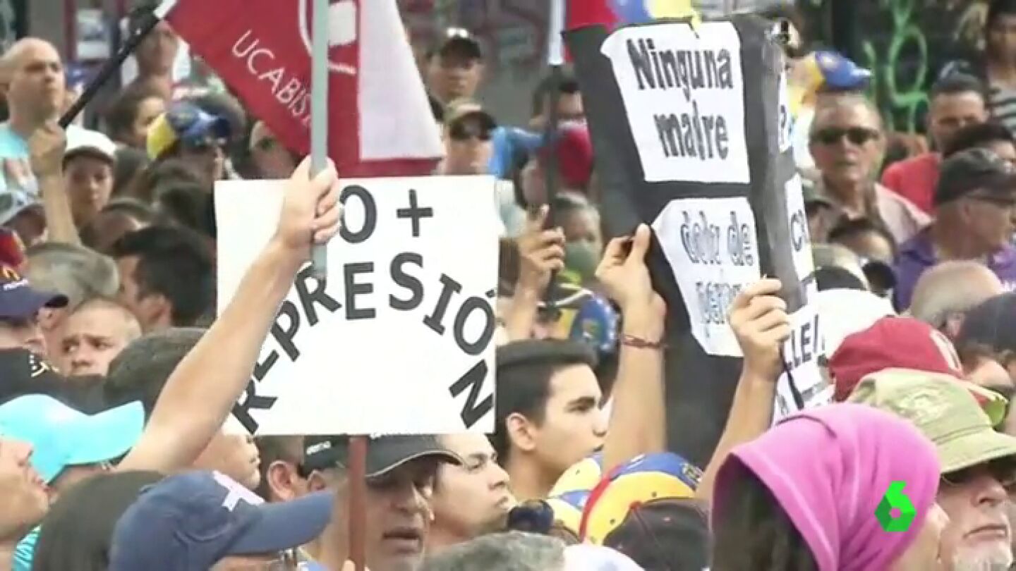 Manifestaci&oacute;n en Venezuela.