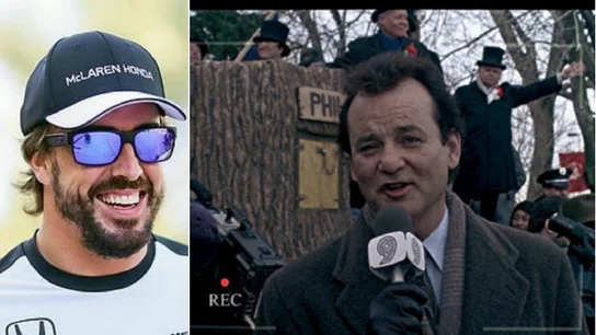 El 'Día de la Marmota' de Alonso El 'Día de la Marmota' de Alonso