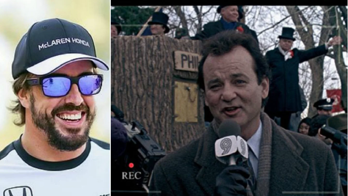 El 'Día de la Marmota' de Alonso El 'Día de la Marmota' de Alonso