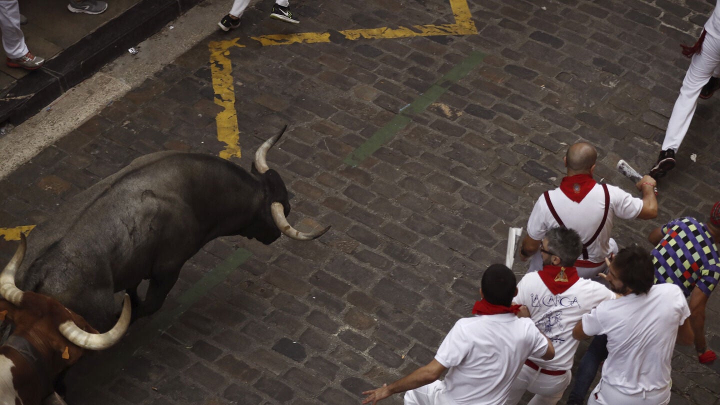 Tercer encierro de San Ferm&iacute;n