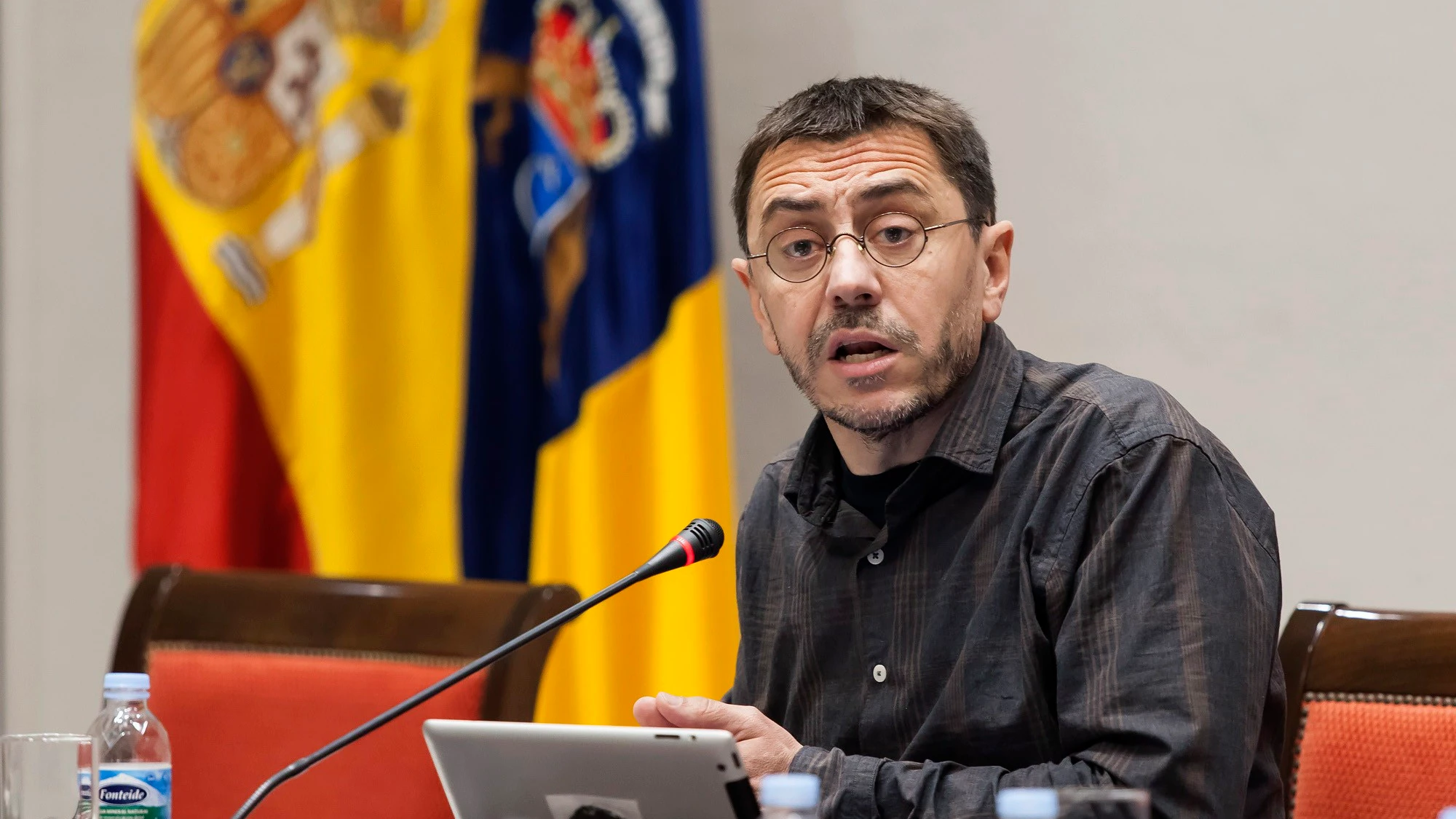 El politólogo y fundador de Podemos, Juan Carlos Monedero