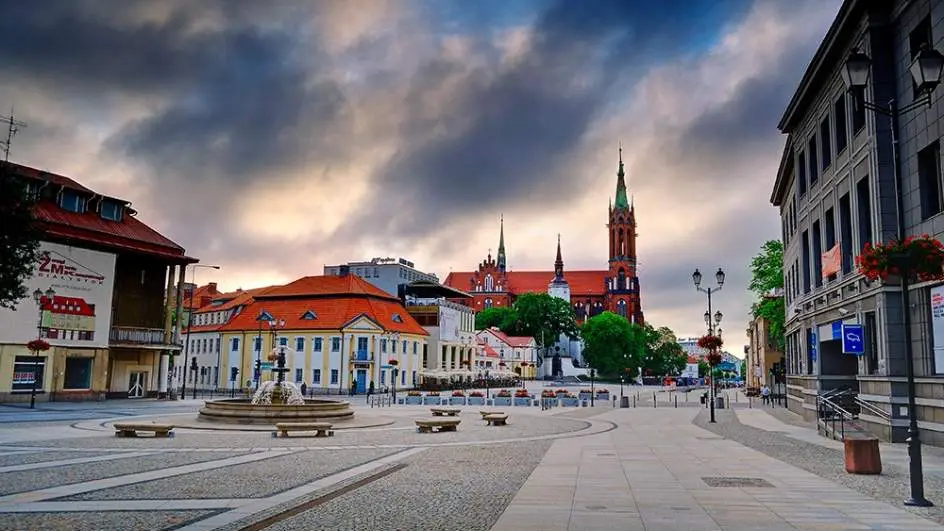 Vista de la ciudad de Bialystok