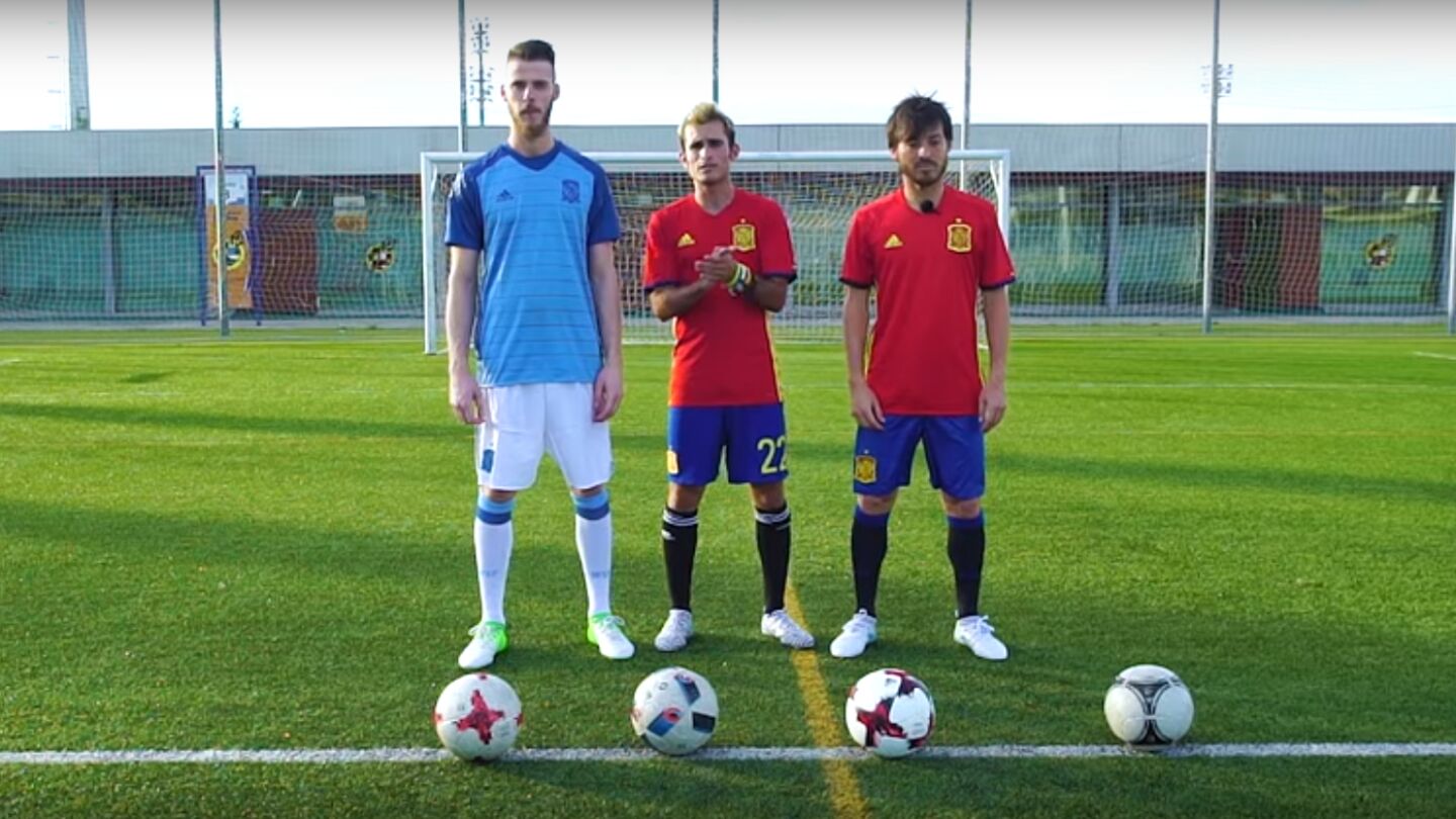 De Gea y Silva en el reto del larguero