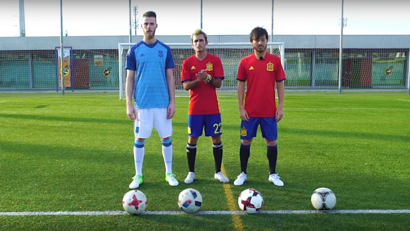 De Gea y Silva en el reto del larguero De Gea y Silva en el reto del larguero