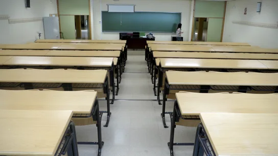 Una clase de un colegio Una clase de un colegio