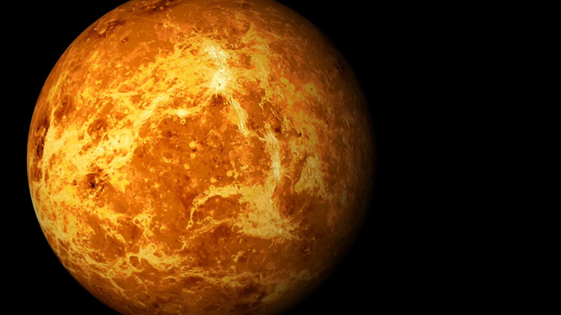 Aunque la masa y el tamaño de Venus son similares a los de la Tierra, su temperatura supera los 400 °C 