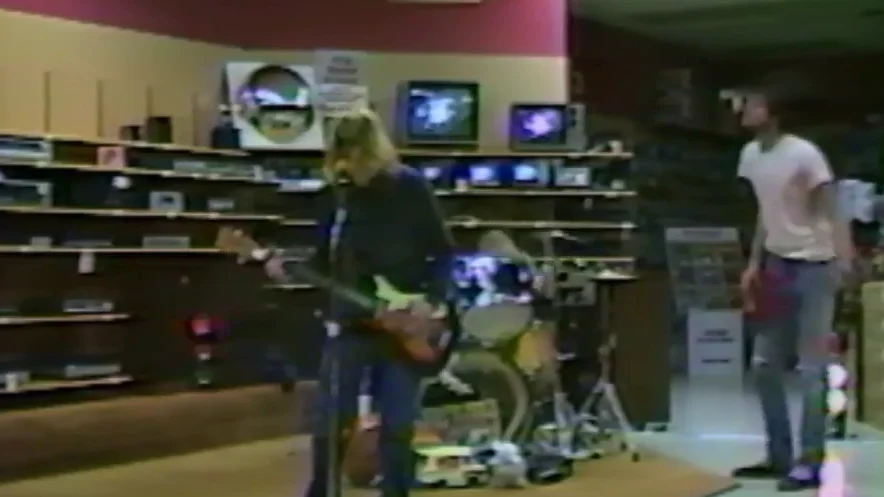 Vídeo inédito Nirvana Vídeo inédito Nirvana