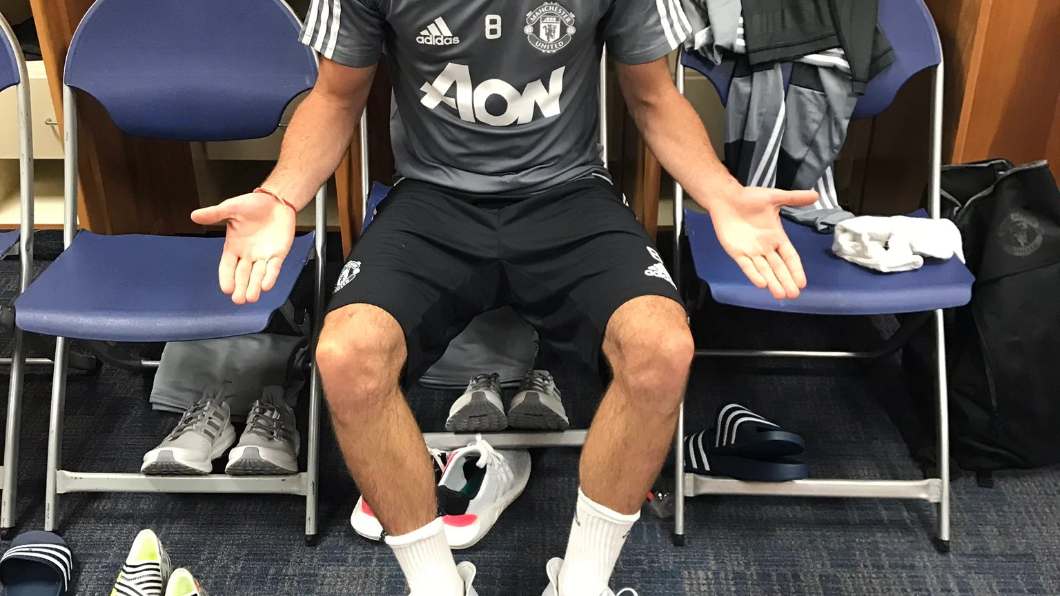 Mata bromea con Lukaku Mata bromea con Lukaku