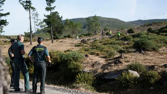 Un grupo de voluntarios participa en las labores de búsqueda de Diana Quer Un grupo de voluntarios participa en las labores de búsqueda de Diana Quer