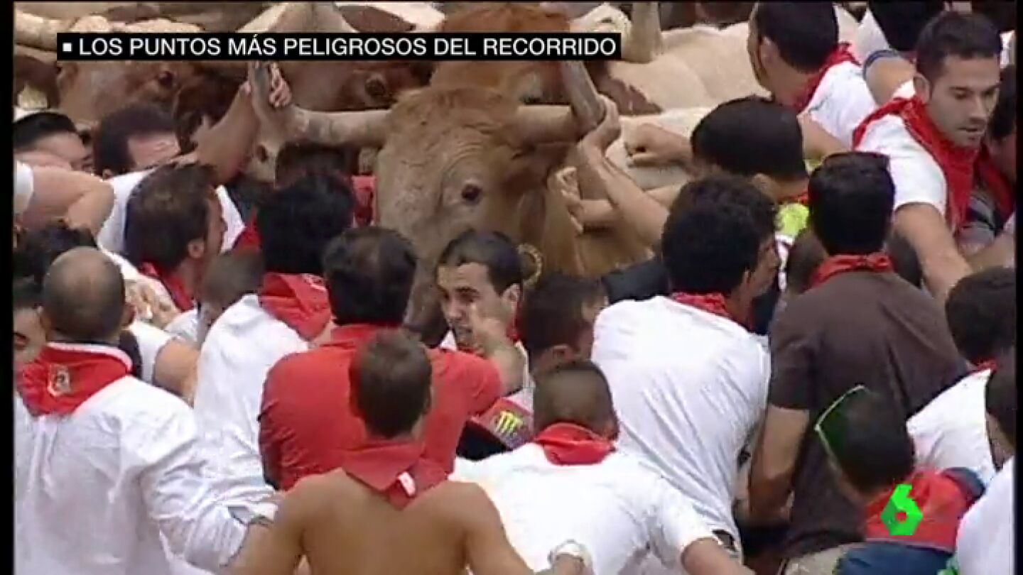 Embudo en el callej&oacute;n de San Ferm&iacute;n