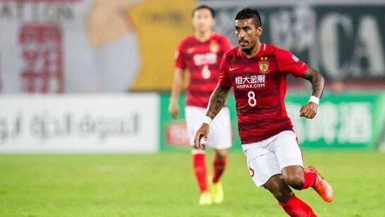 Paulinho, en un partido del Guangzhou