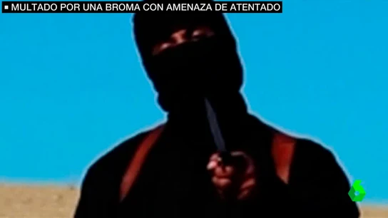 Imagen del falso yihadista de Zaragoza que amenazó a EEUU Imagen del falso yihadista de Zaragoza que amenazó a EEUU
