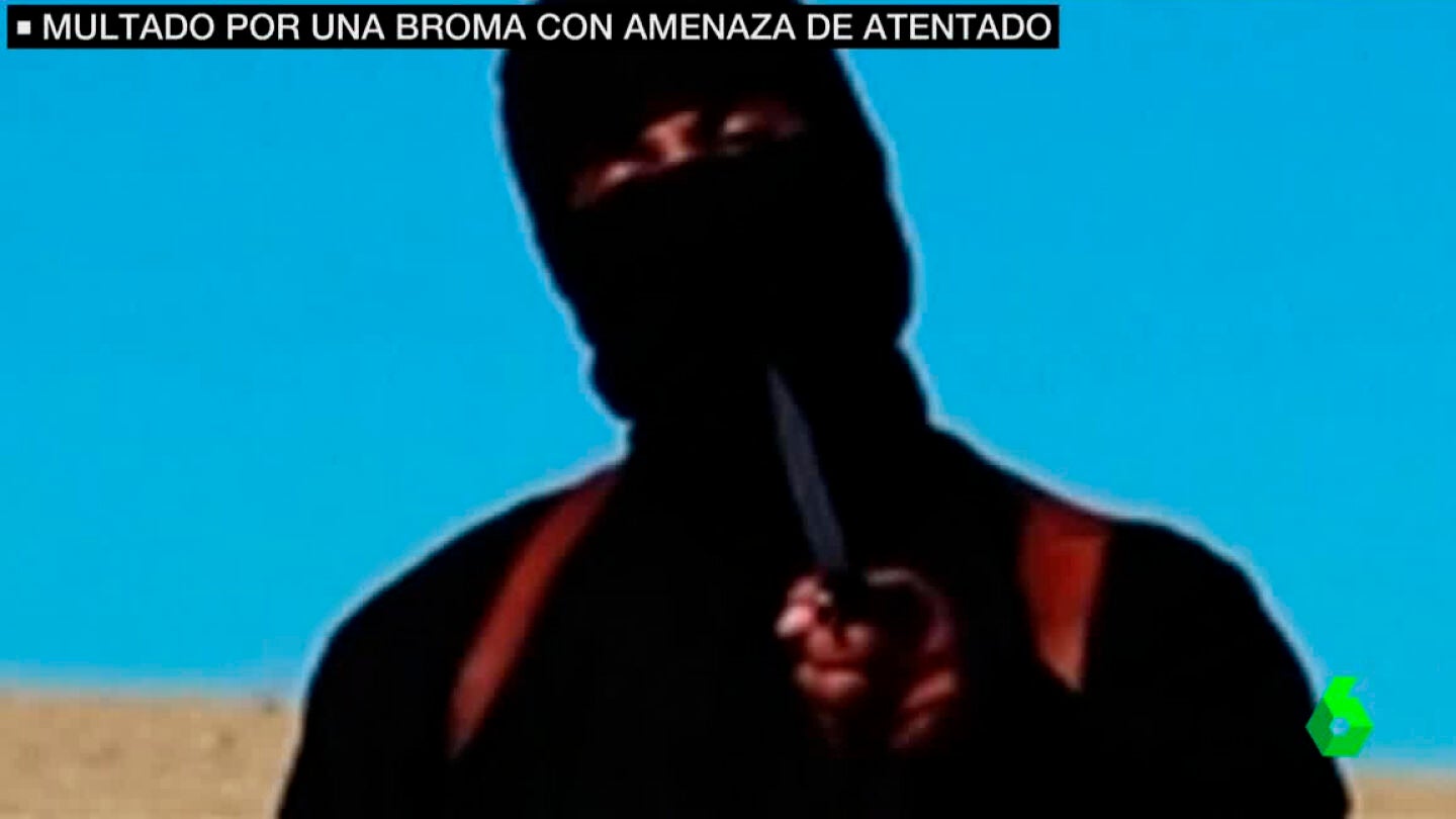Imagen del falso yihadista de Zaragoza que amenaz&oacute; a EEUU
