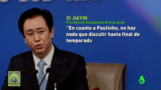 El Guangzhou avisa al Barcelona: "No hay nada que discutir sobre Paulinho" El Guangzhou avisa al Barcelona: "No hay nada que discutir sobre Paulinho"