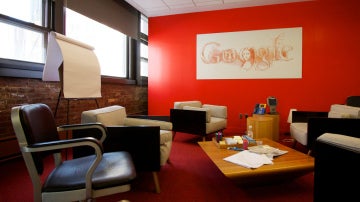 Sala de reuniones de la sede de Google en Nueva York