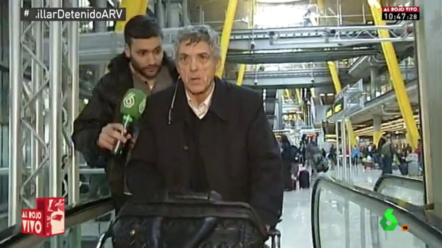 La actitud de &Aacute;ngel Mar&iacute;a Villar con los medios de comunicaci&oacute;n: serio, pasota, sin palabras...