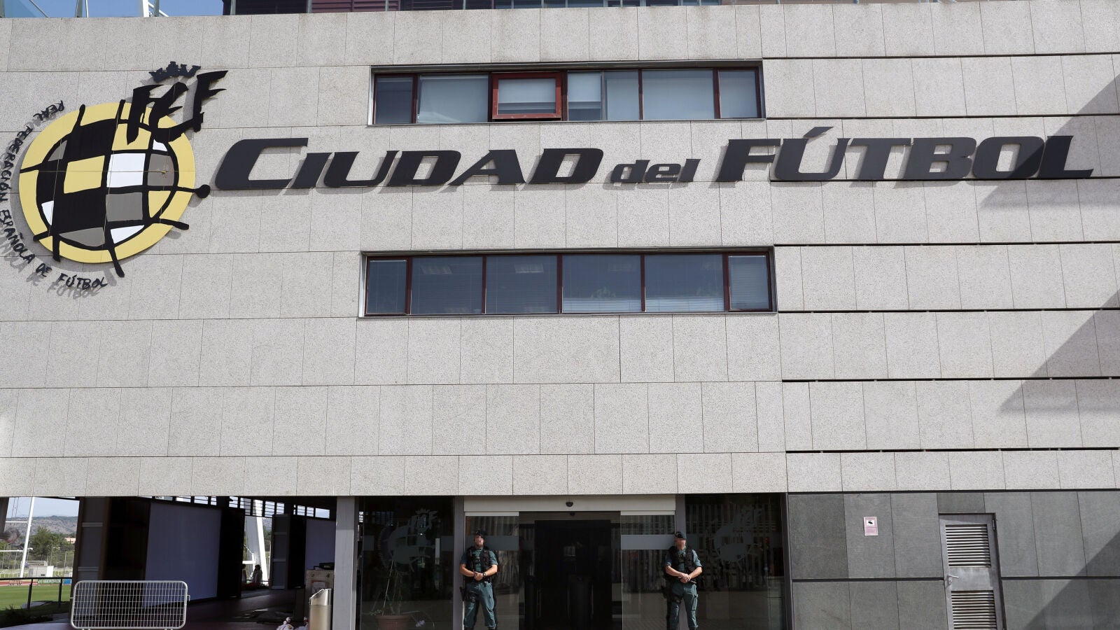 La sede de la Real Federaci&oacute;n Espa&ntilde;ola de F&uacute;tbol en Las Rozas