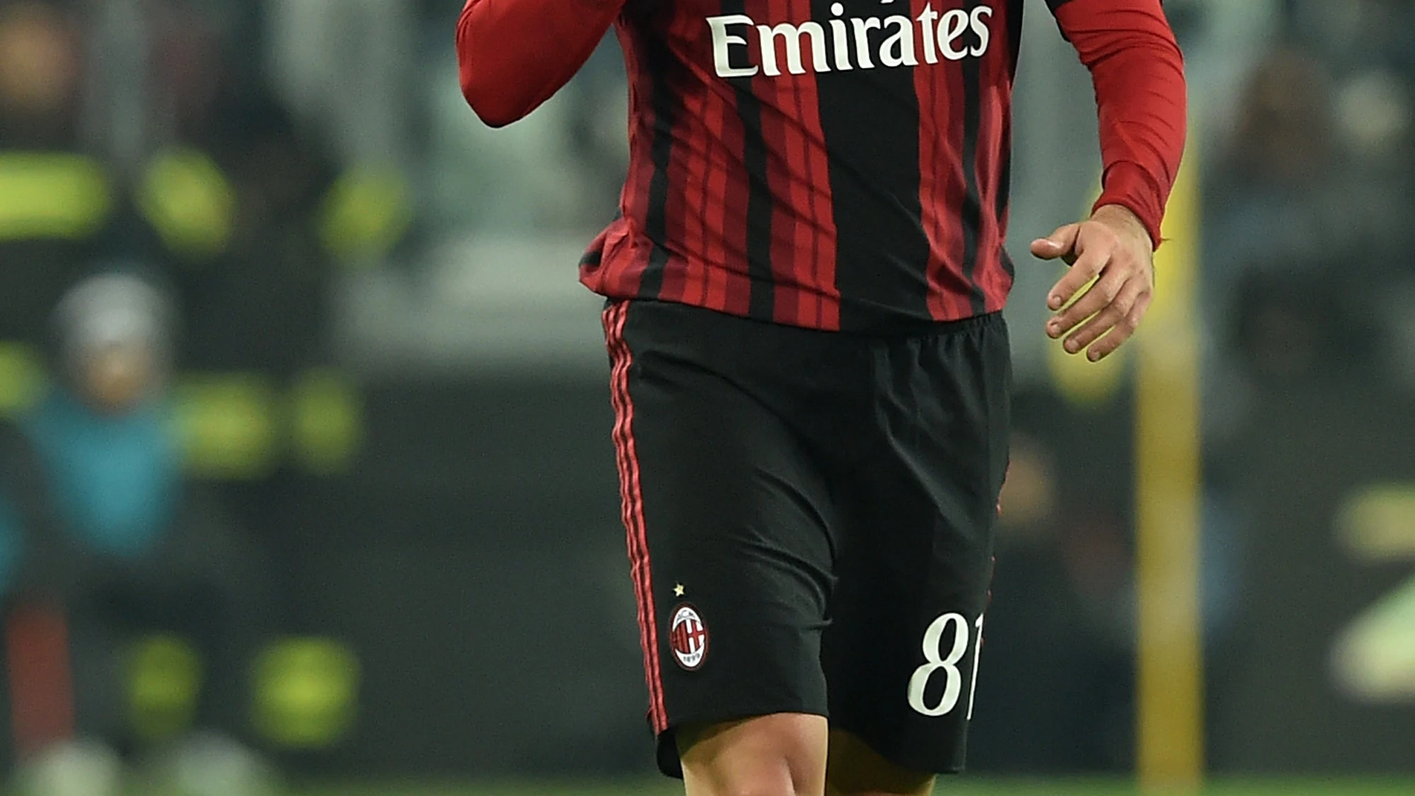 Cristian Zaccardo, durante un partido con el Milan