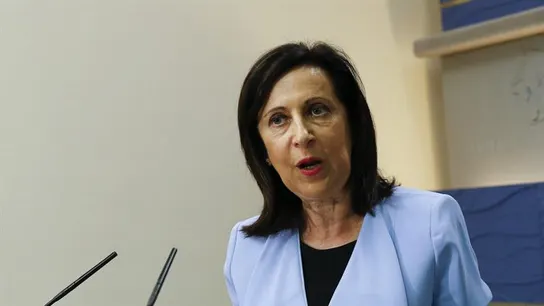 La ministra de Defensa, Margarita Robles La portavoz socialista, Margarita Robles