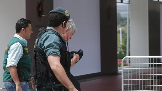 Ángel María Villar llega a la sede de la RFEF Ángel María Villar llega a la sede de la RFEF