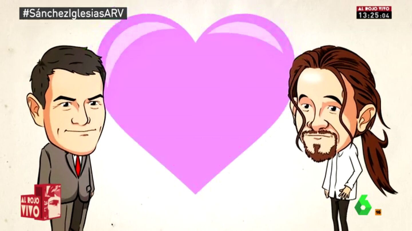 Pablo Iglesias y Pedro S&aacute;nchez
