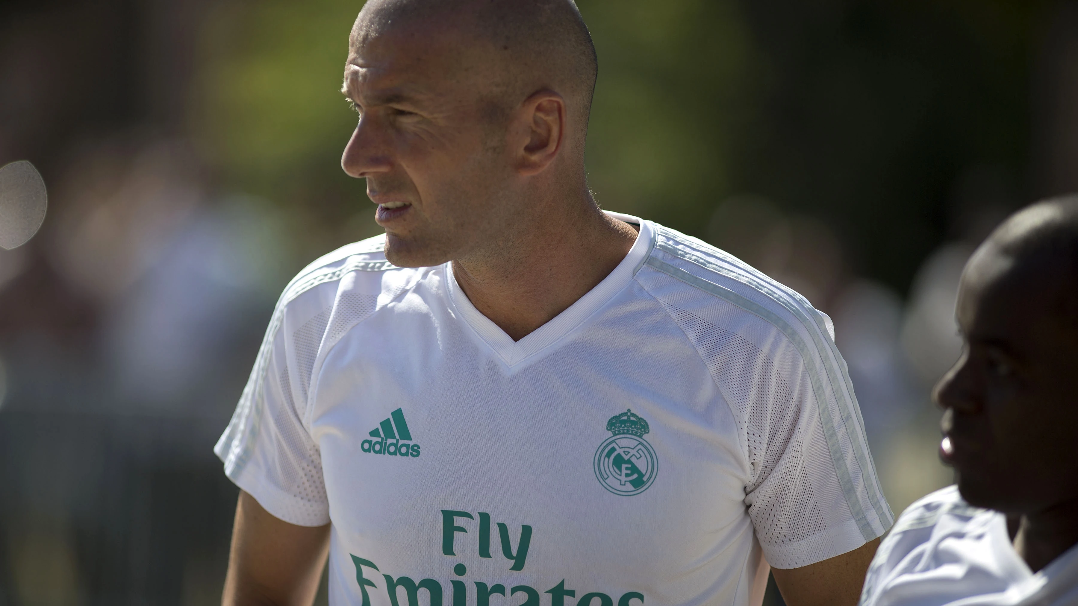 Zinedine Zidane, en la pretemporada del Real Madrid en EEUU Zinedine Zidane, en la pretemporada del Real Madrid en EEUU