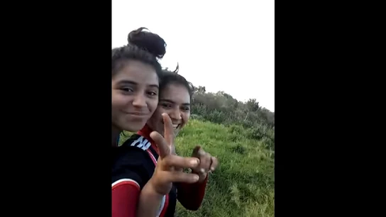 Las jóvenes atropelladas por un tractor Las jóvenes atropelladas por un tractor