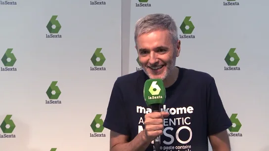 Mikel López Iturriaga en la rueda de prensa de El Comidista TV El Comidista TV se estrena el miércoles 26 de julio, con Mikel López Iturriaga: "¡Por fin se puede anunciar, después de todos estos meses dando la matraca!"