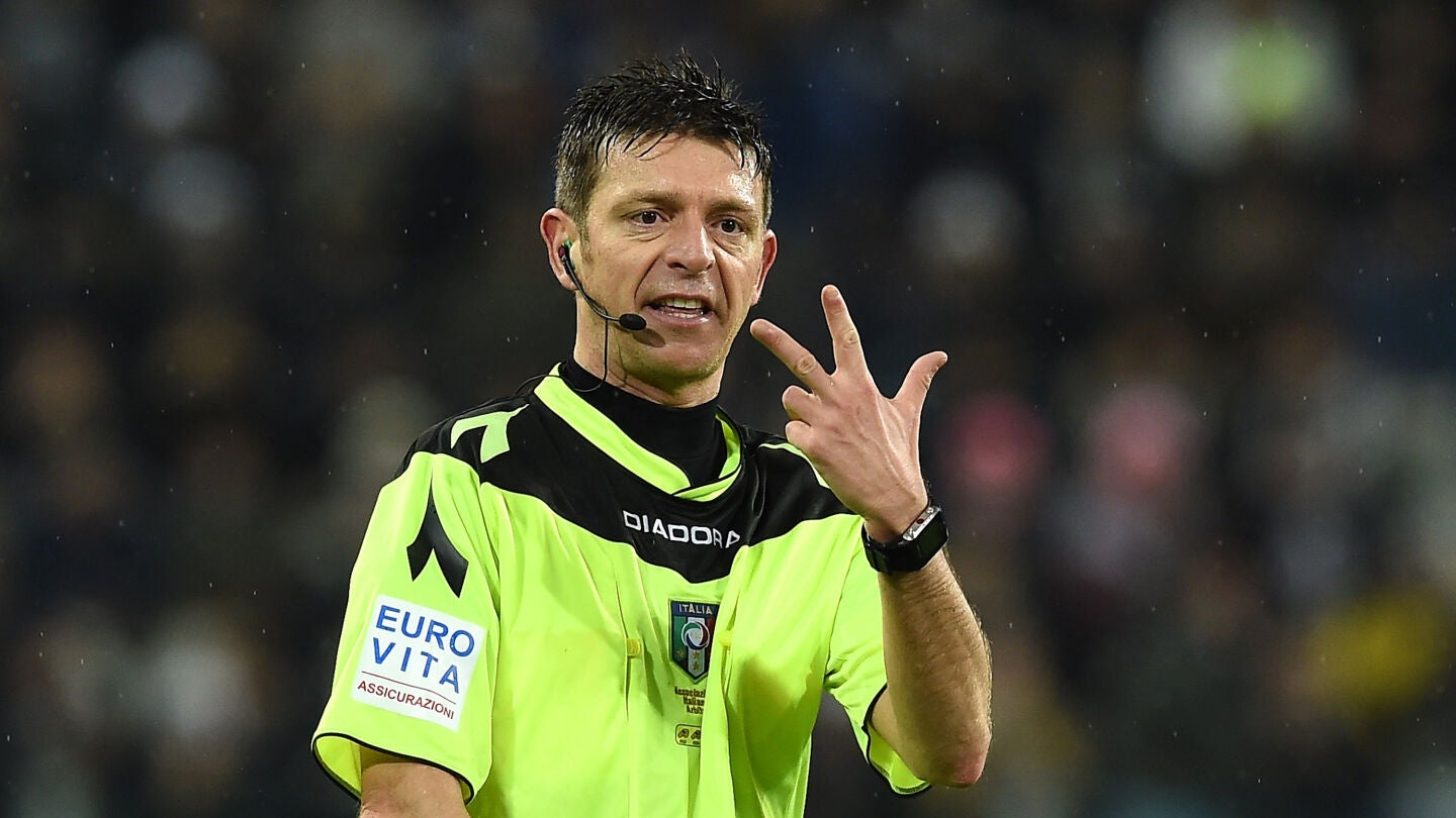 El colegiado italiano Gianluca Rocchi