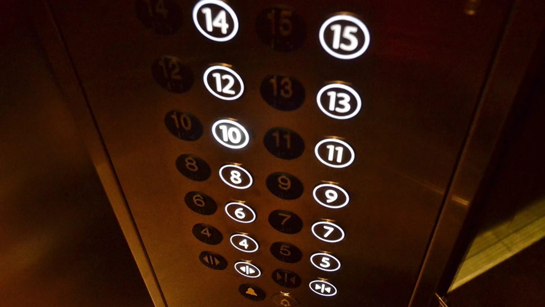 Imagen de archivo de un ascensor.