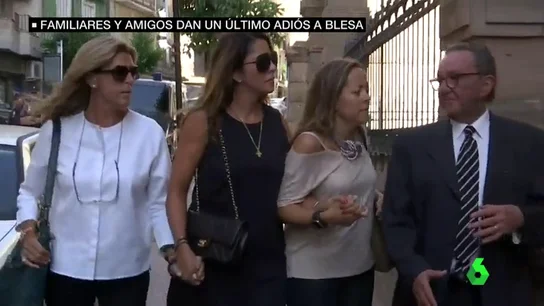 Amigos y familiares despiden a Miguel Blesa Amigos y familiares despiden a Miguel Blesa