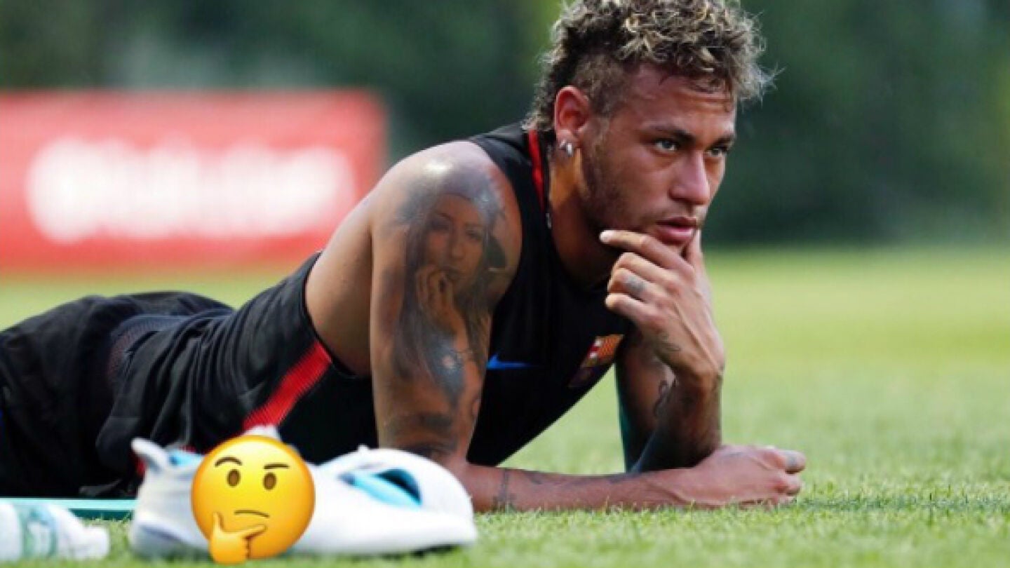 Neymar, con dudas