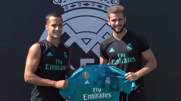 Lucas Vázquez y Nacho, con la tercera equipación