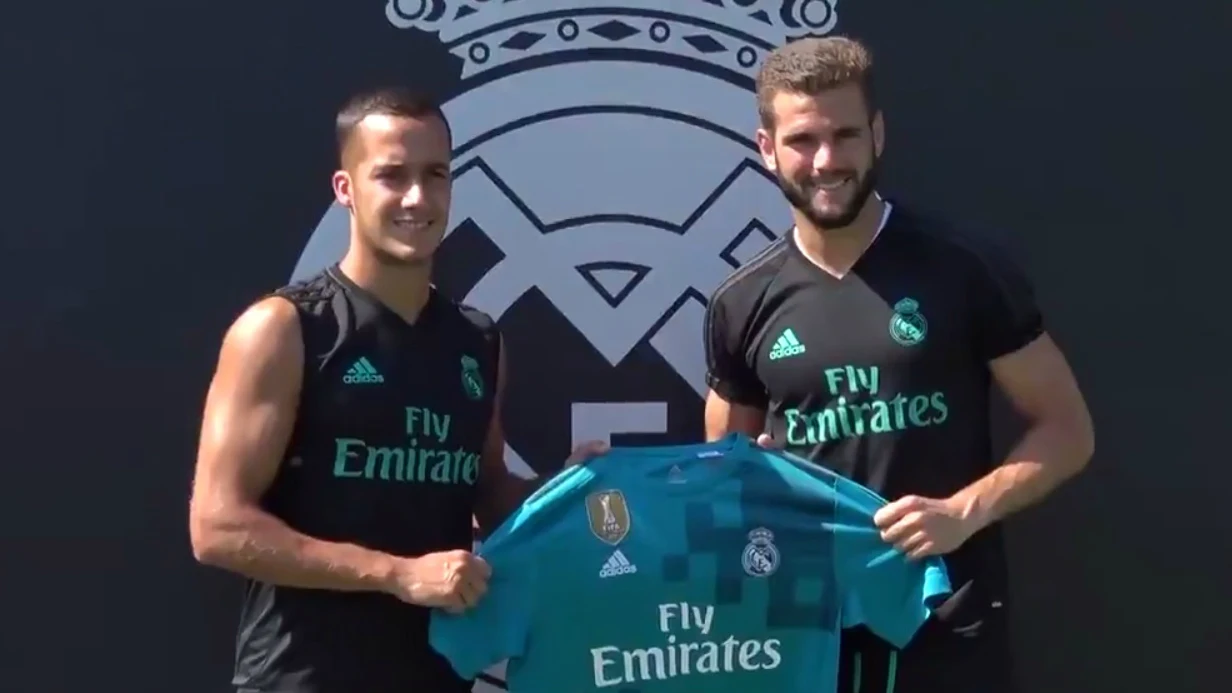 Lucas Vázquez y Nacho, con la tercera equipación