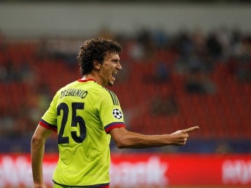 Eremenko durante un partido Eremenko durante un partido