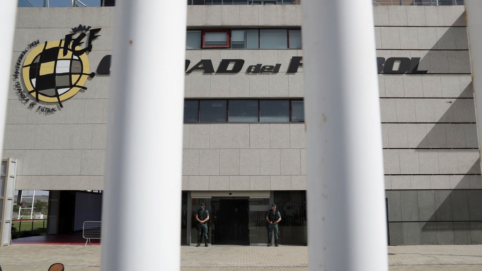 Entrada a la sede de la RFEF