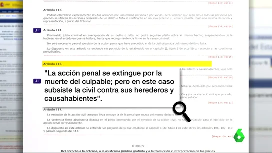 Responsabilidad civil tras la muerte de Blesa Responsabilidad civil tras la muerte de Blesa
